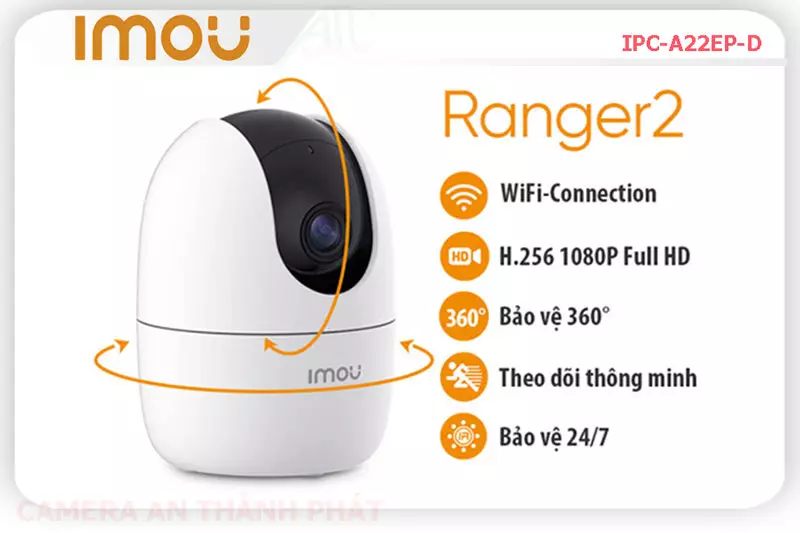 Lắp camera wifi IMOU-A22EP-D,IPC-A22EP-D Giá rẻ,IPC A22EP D,Chất Lượng Camera Wifi Imou Thiết kế Đẹp IPC-A22EP-D,thông